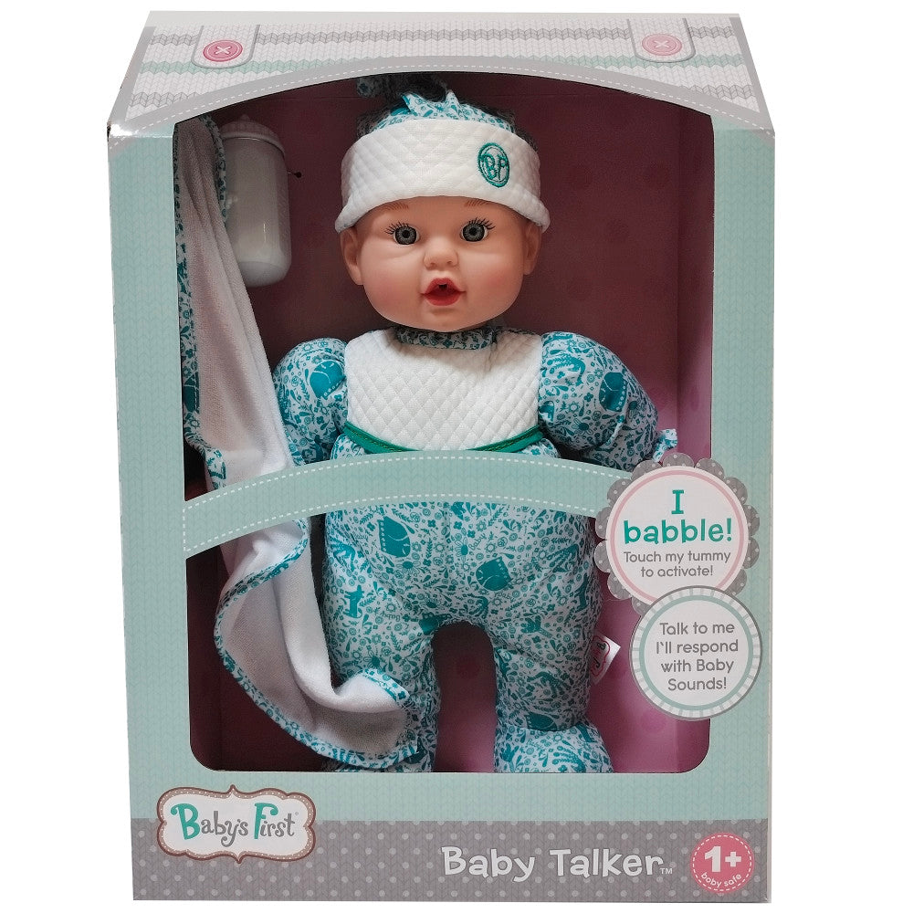 Goldberger 15 Baby s First Baby Talker Interactive Baby Doll Toys R Us