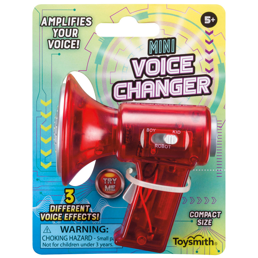 Toysmith Tech Gear Mini Voice Changer Multi Effects Assorted Color Toys R Us