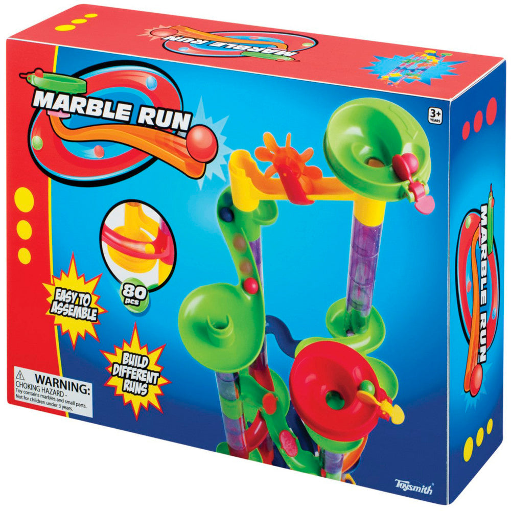 Toysmith 80 Piece Marble Run Set