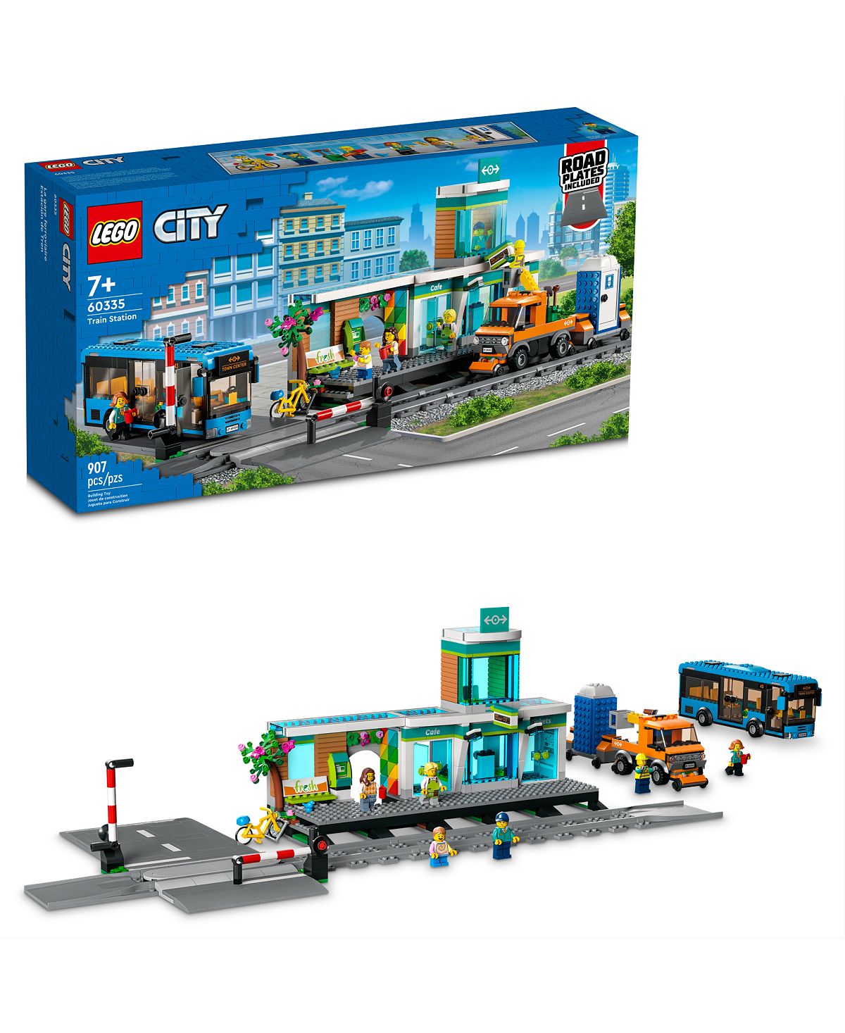 LEGO City Train Station 60335 Building Kit 907 Pieces Toys R Us