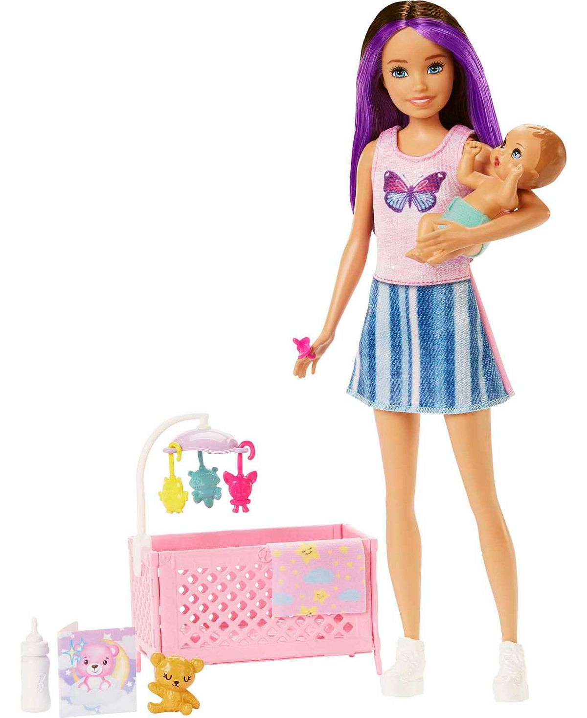 Barbie Skipper Babysitters Inc. Doll and Playset - Bedtime Adventure