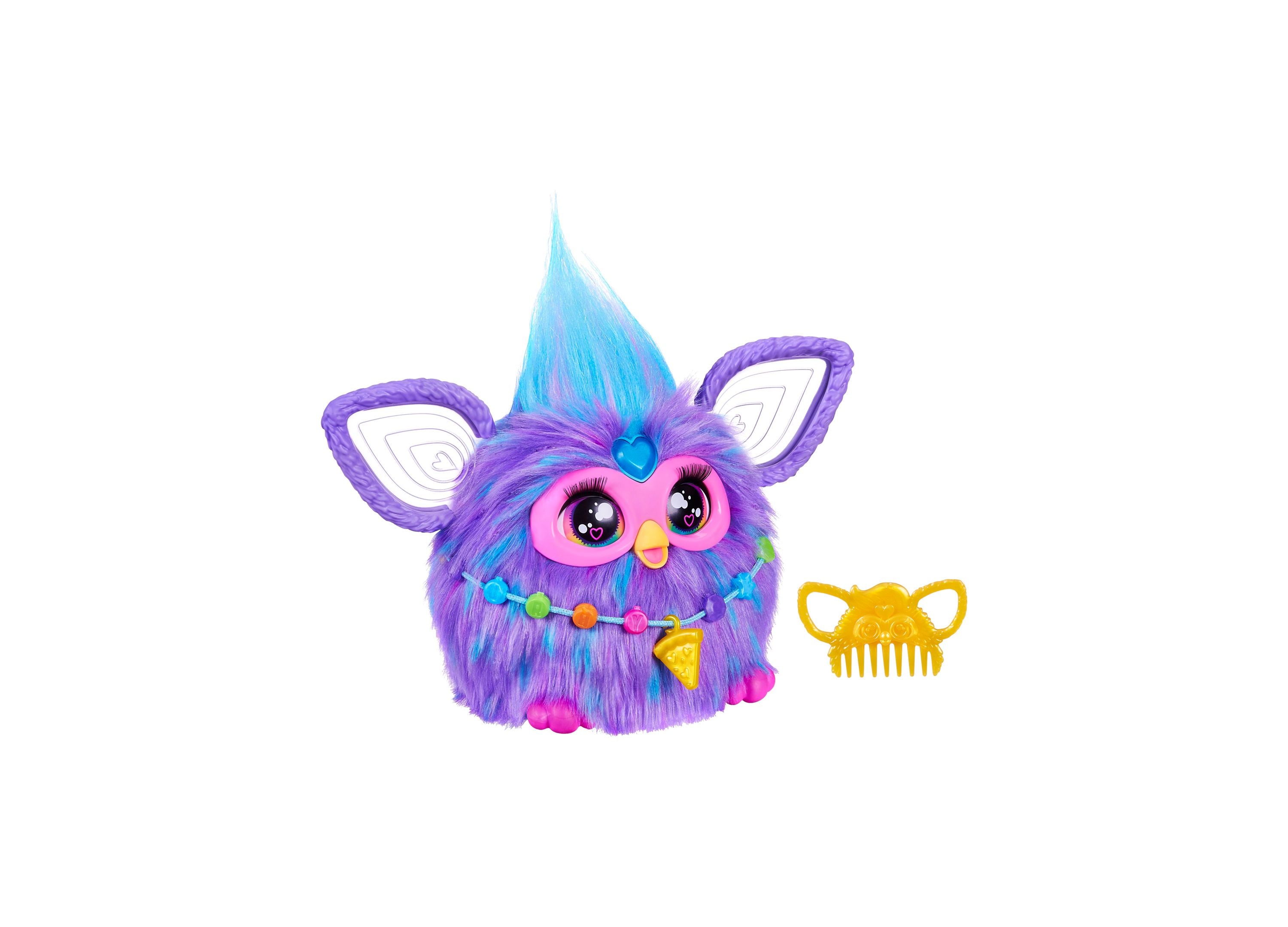 Furby Interactive Toy, Vibrant Purple - Voice-Activated Pet – Toys