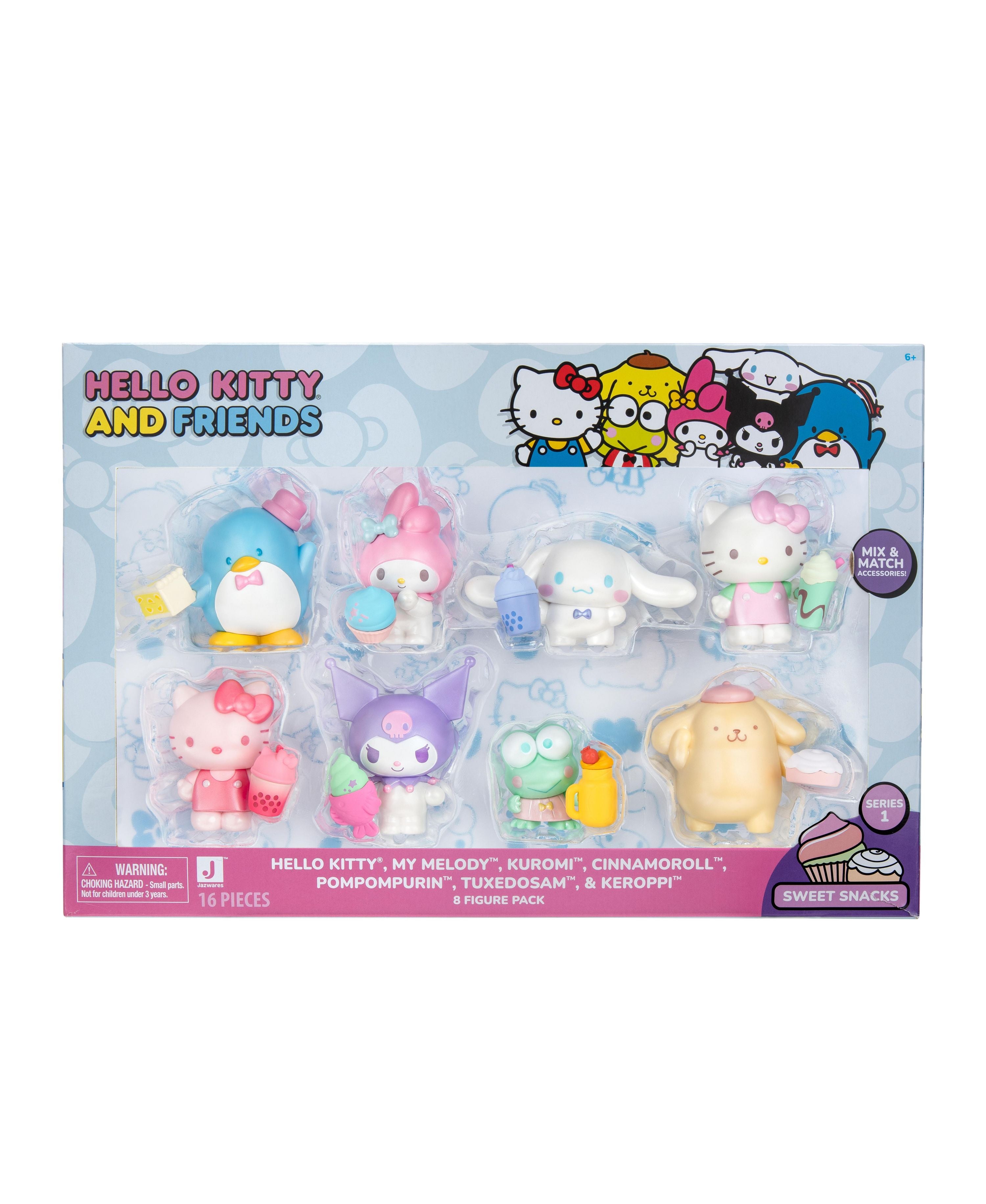 Sanrio Hello Kitty and Friends 5-Pack Plush Figure hot Collection with 5 Soft Dolls