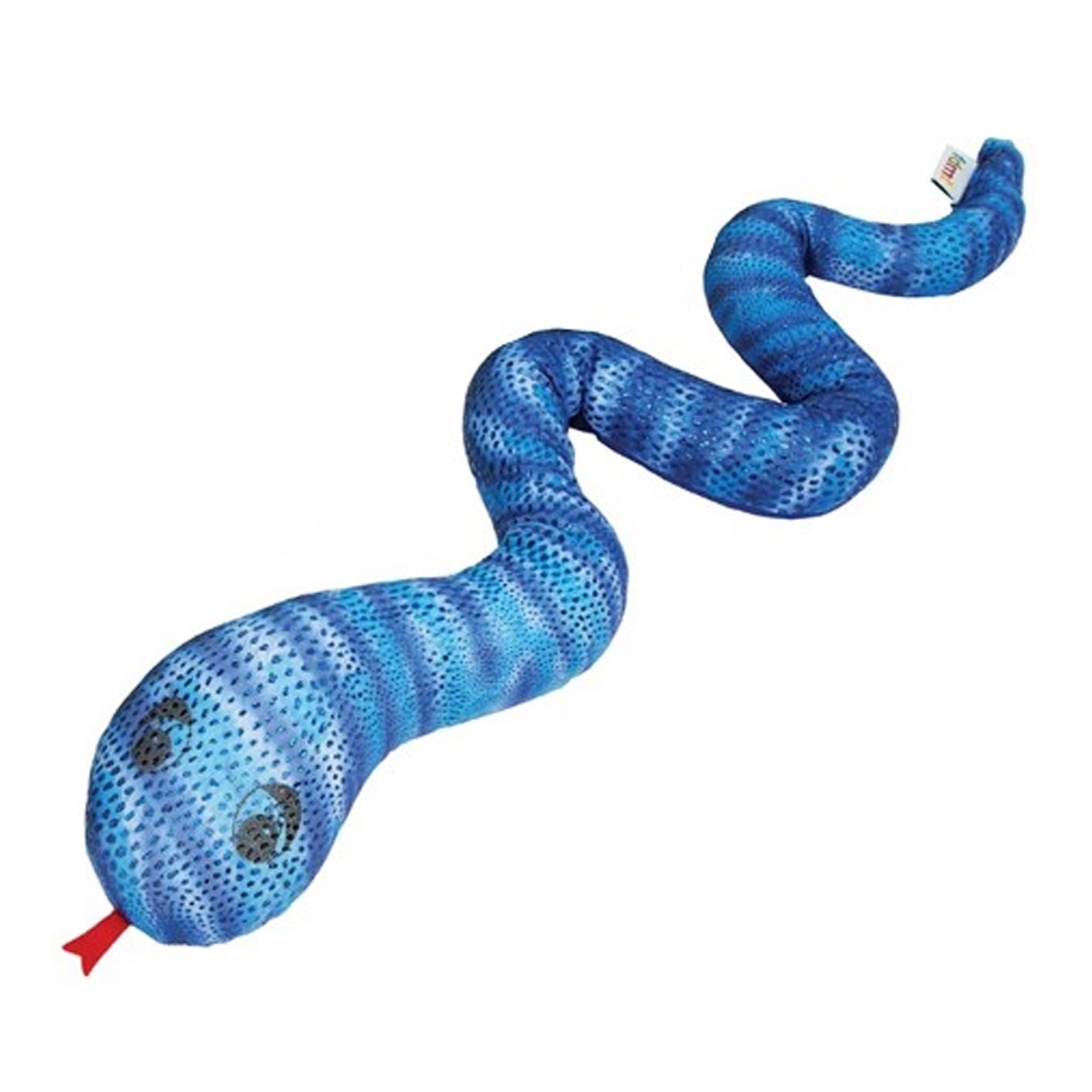 HUGE outlets Blue Snake Plush!