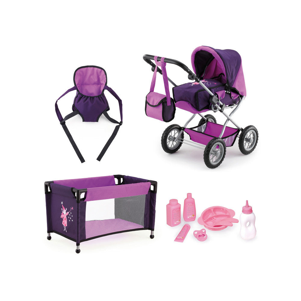 Bayer Design Deluxe Doll Pram Combi Grande Playset Toys R Us