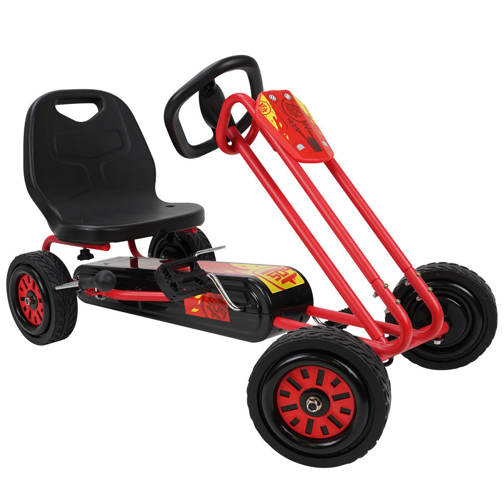 Kids Go Kart, 4 Wheeled Ride On Pedal Car, on sale Racer for 3 Years, for Boys and Girls