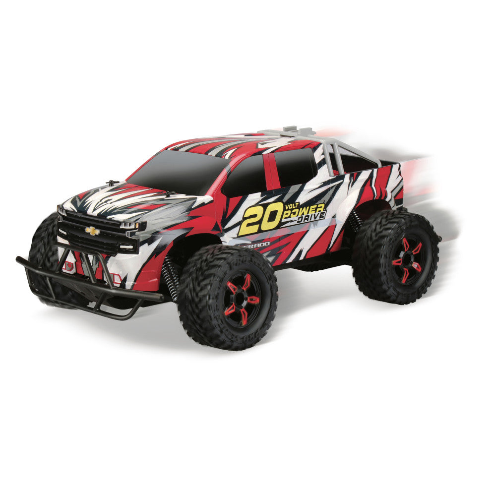 Kid Galaxy 20V Power Drive High Speed Silverado R C Truck