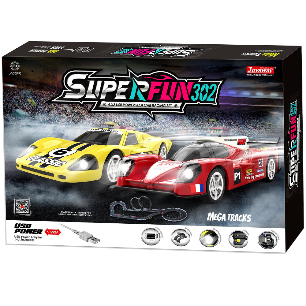 Slot outlets car racing kit