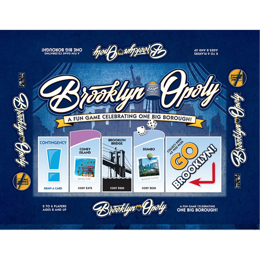 Brooklyn-Opoly Board Game by Late For The Sky - Fun Family Game Night –  Toys