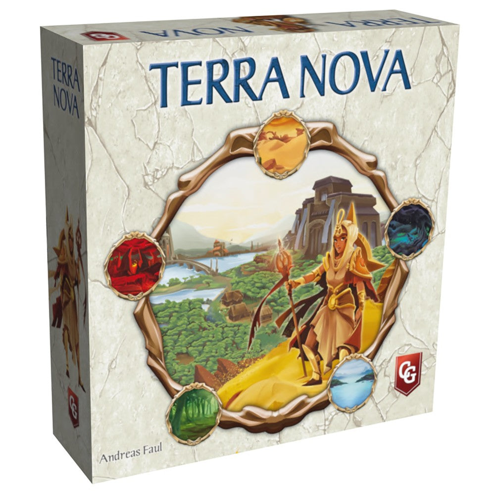 Terra Nova Simplified Terra Mystica Strategy Board Game – Toys