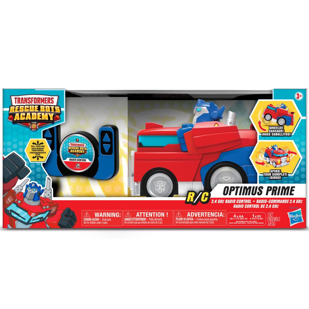 Hasbro Transformers Rescue Bots Academy Optimus Prime RC Truck – Toys