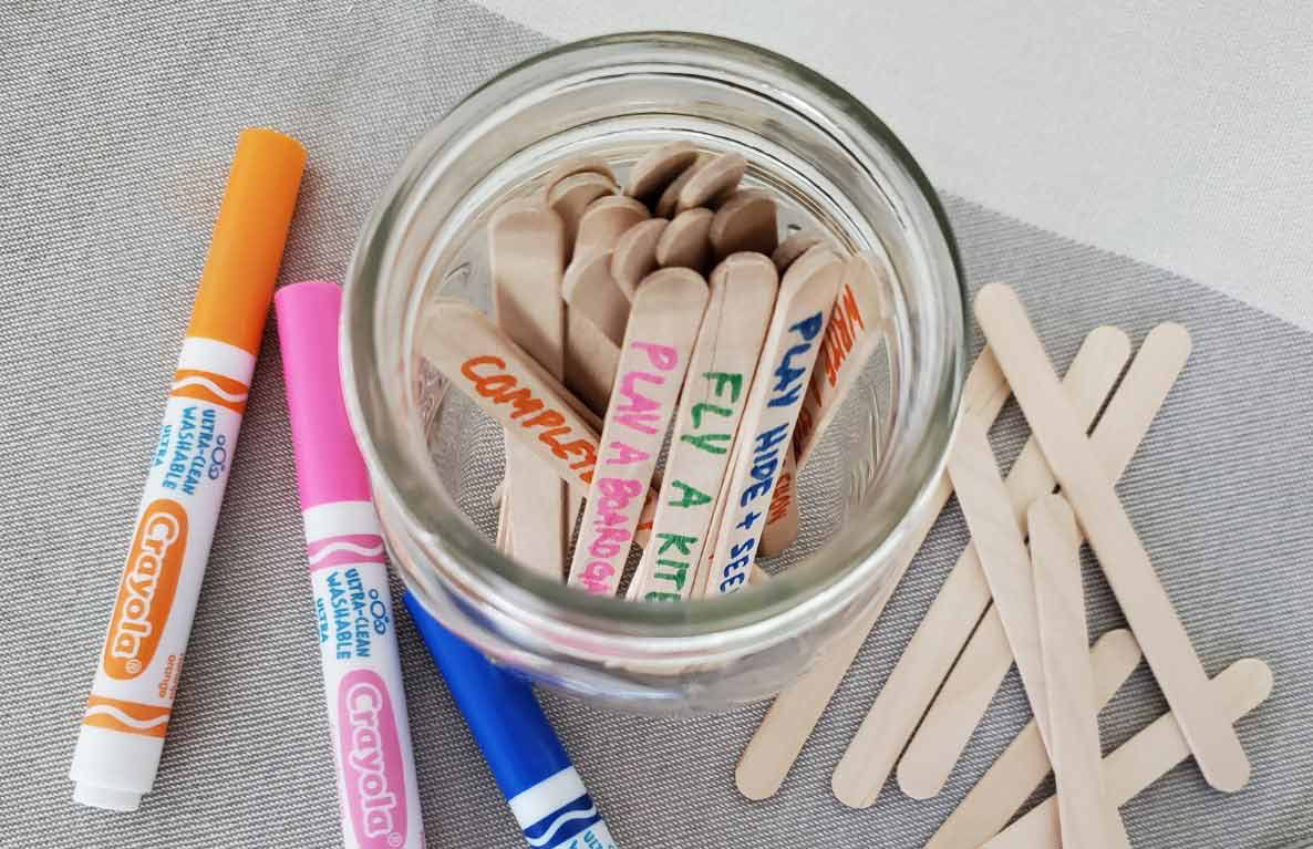 Boredom-Buster Activity Jar DIY