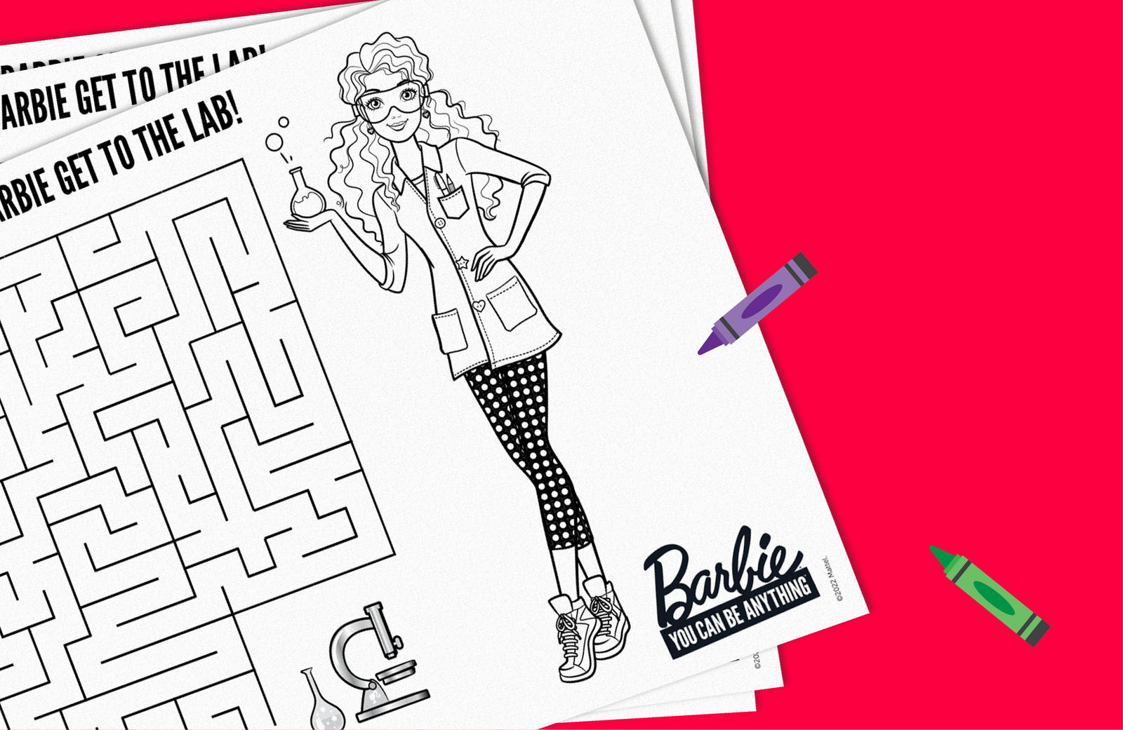 Barbie STEAM Activity Packet