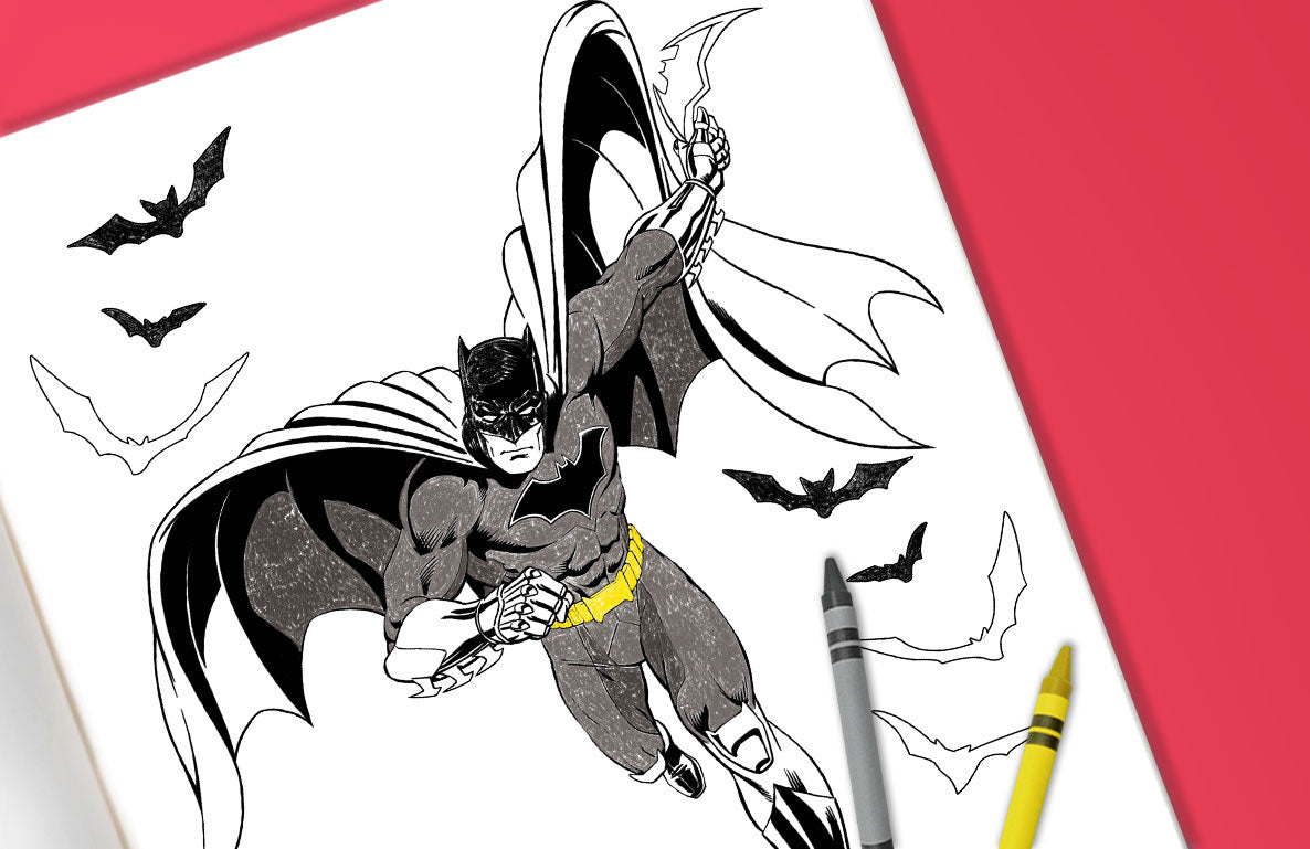 Batman coloring sheet