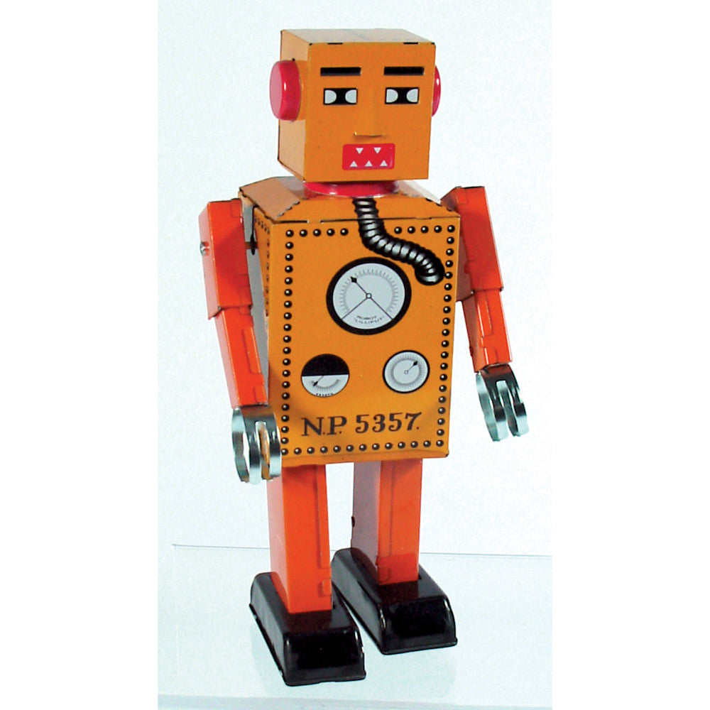 Schylling Collector Series Large Lilliput Robot - Vintage Tin Toy Replica