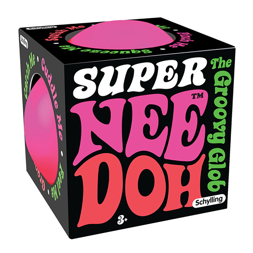 Schylling NeeDoh Super Groovy Jumbo Stress Ball - Assorted Colors