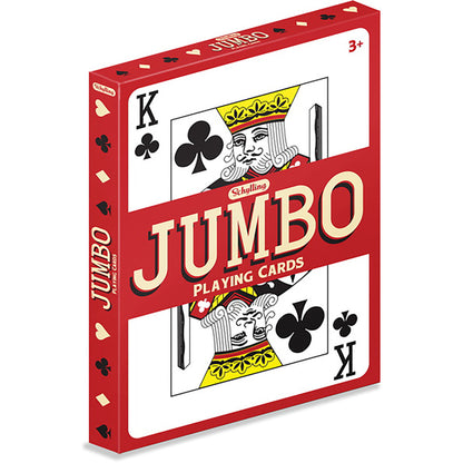 Schylling Jumbo Oversized Playing Cards for Enhanced Game Night Fun