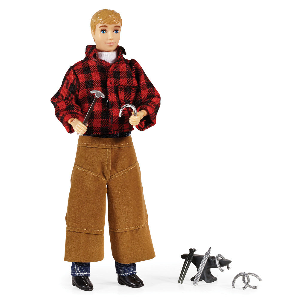 Breyer Traditional Series Farrier with Blacksmith Tools - 8" Articulated Figure