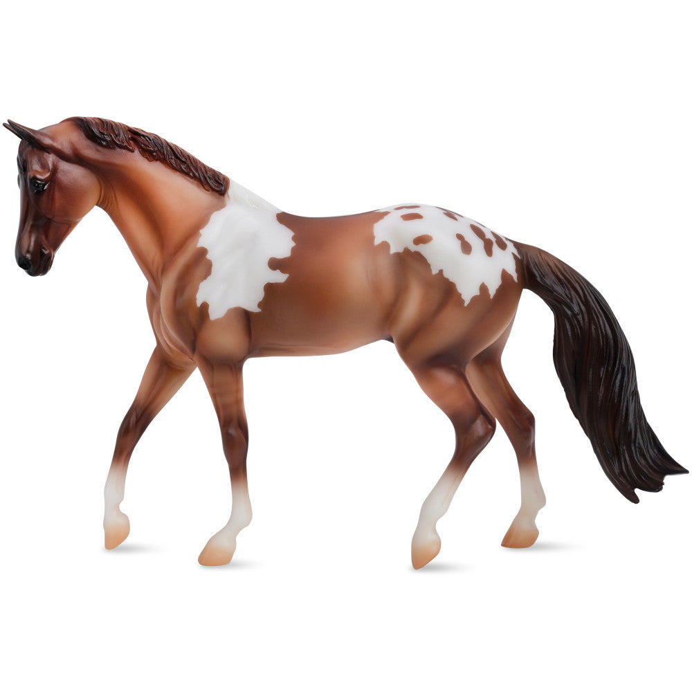 Breyer Freedom Series 1:12 Scale - Red Dun Pintaloosa Horse Model