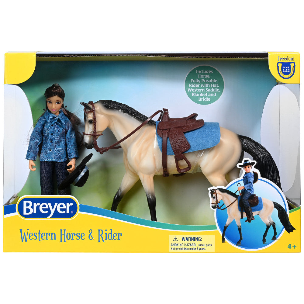 Breyer Freedom Series - Western Horse and Rider Set