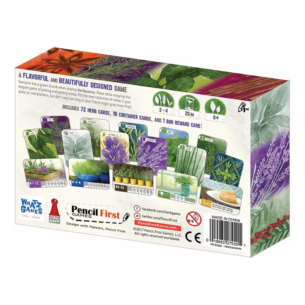 Herbaceous Card Game with Flavor Pack Mini-Expansion