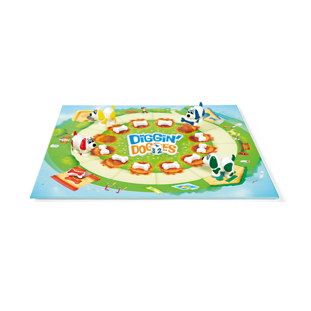 Diggin' Doggies Magnetic Bone-Collecting Board Game