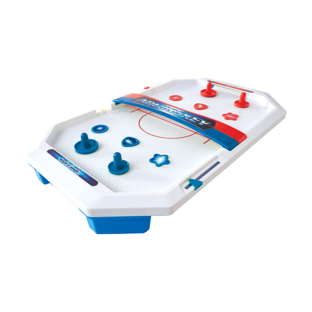 Game Zone Electronic Table-Top Air Hockey Set