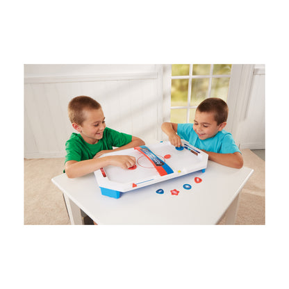 Game Zone Electronic Table-Top Air Hockey Set