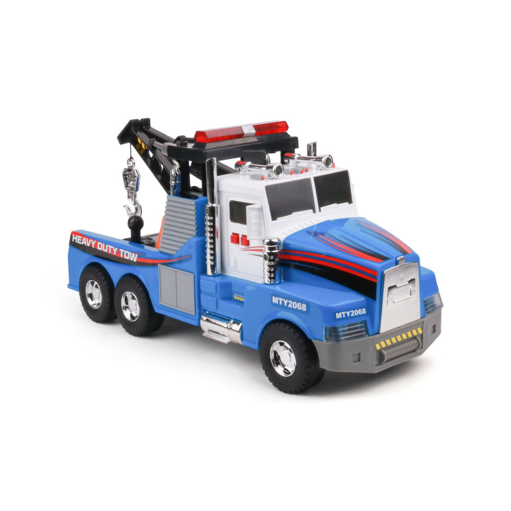 Funrise Mighty Fleet Motorized Tow Truck with Realistic Functions