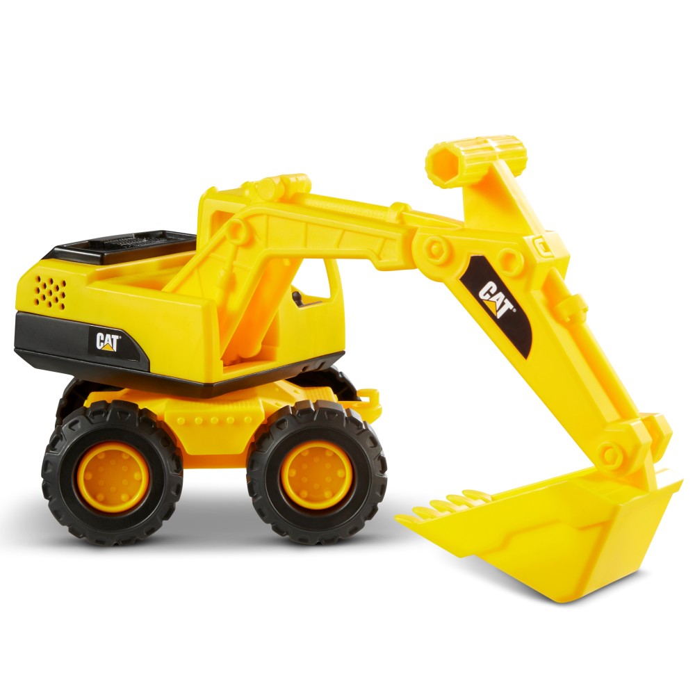Cat Tough Rigs 15" Super-Sized Toy Excavator, Yellow