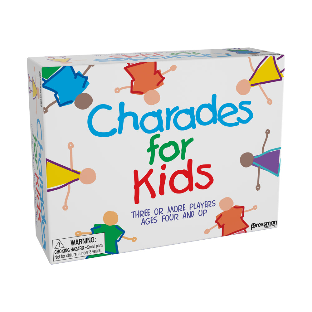 Charades for Kids Family Fun Game by Pressman Toy