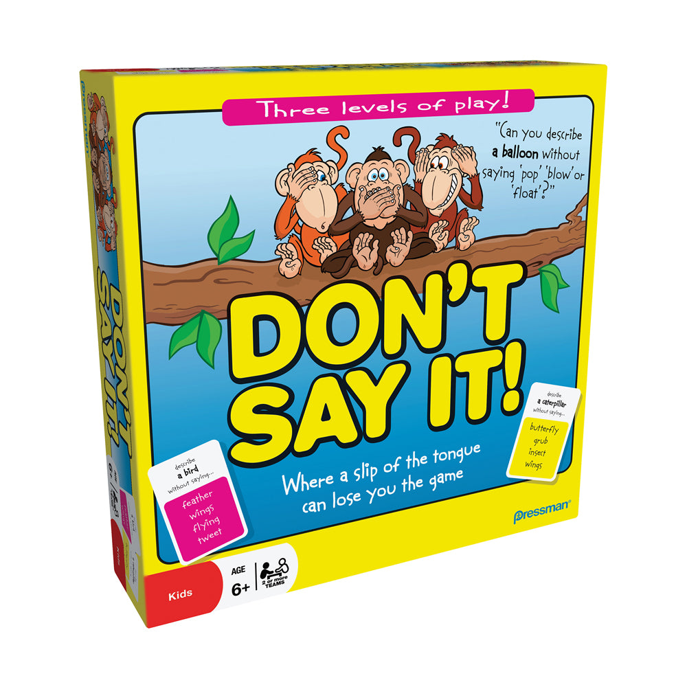 Don't Say It! Family Challenge Word Game