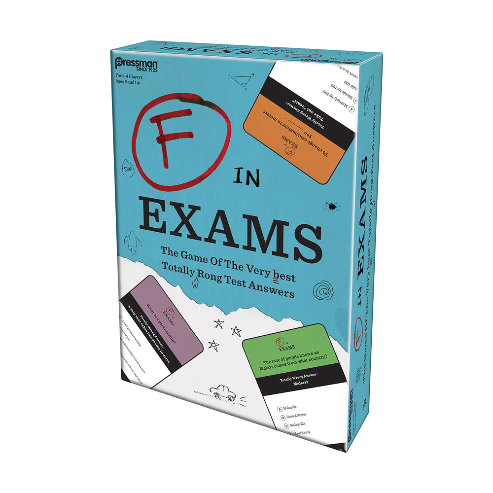 F In Exams Hilarious Question and Answer Board Game