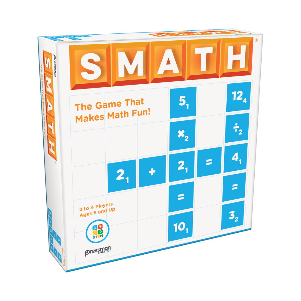 Smath Educational Math Board Game by Pressman Toy