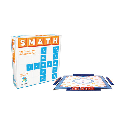 Smath Educational Math Board Game by Pressman Toy