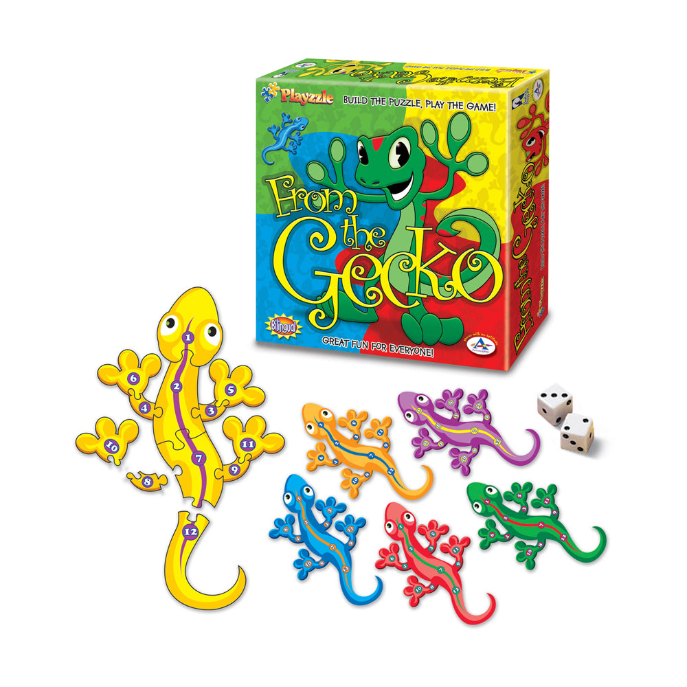 From the Gecko Multilingual Number Puzzle Board Game