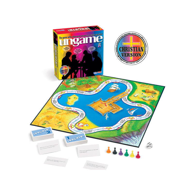 The Ungame Christian Edition Board Game for Family Conversations