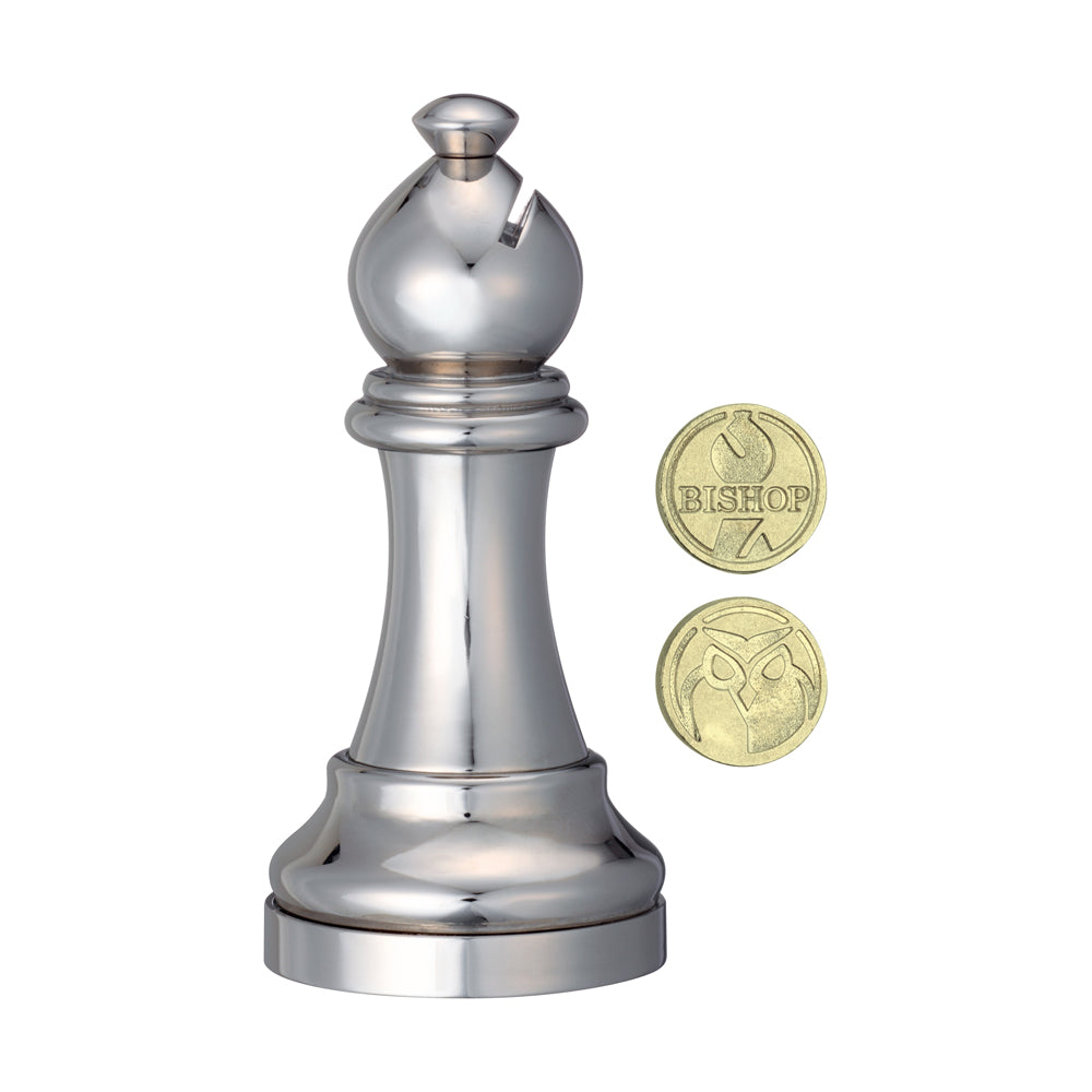 BePuzzled Hanayama Cast Metal Chess Puzzle - Bishop, Level 2