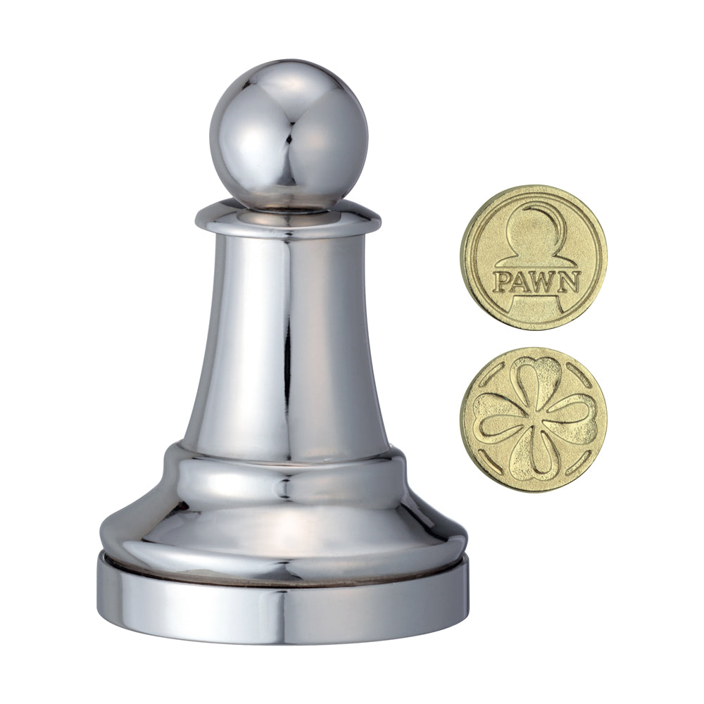 Hanayama Cast Metal Chess Pawn Puzzle - Level 1