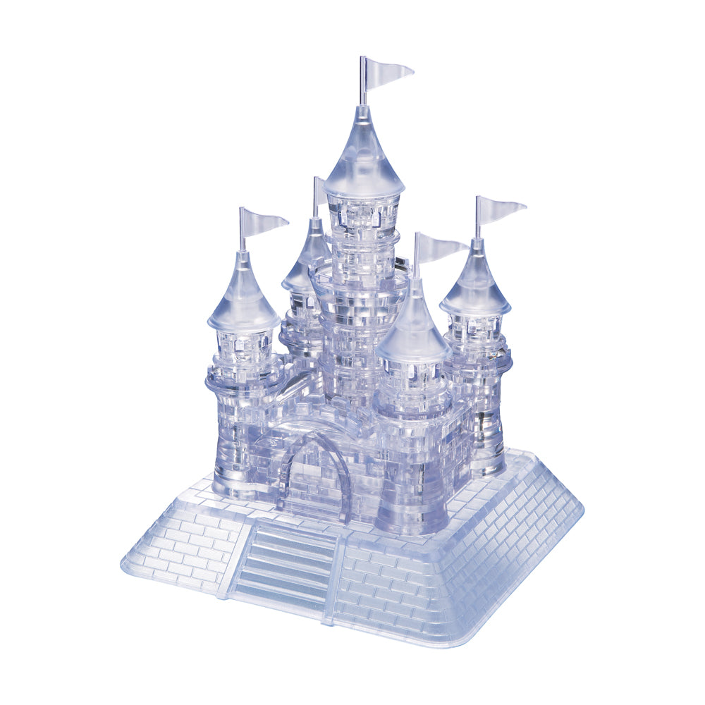 BePuzzled Majestic Castle 3D Crystal Puzzle - 104 pcs