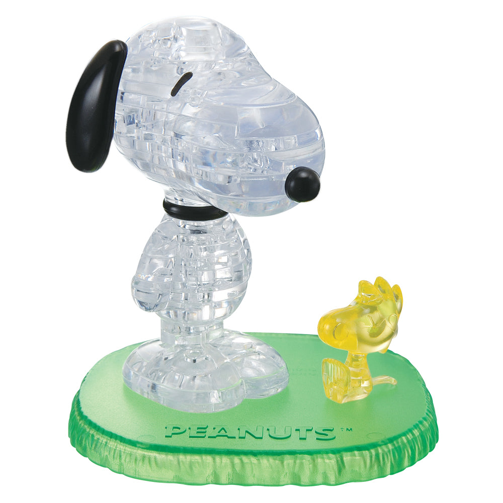 BePuzzled Peanuts Snoopy and Woodstock 3D Crystal Puzzle - 41 pcs