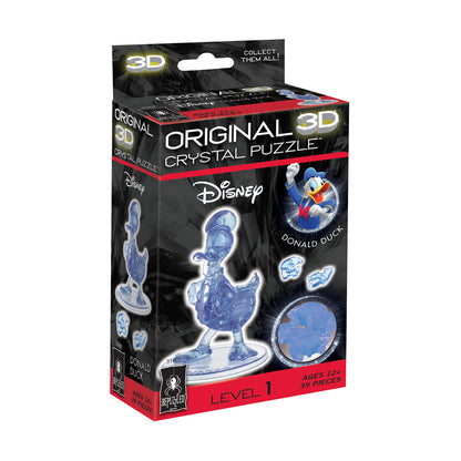 BePuzzled Disney Donald Duck 3D Crystal Puzzle - 39 Pieces