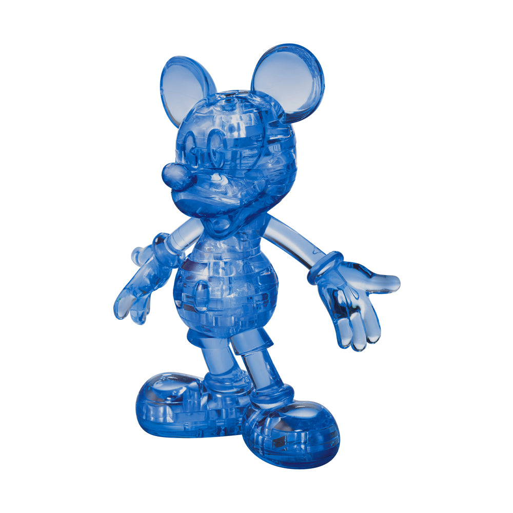 BePuzzled Disney Mickey Mouse 3D Crystal Puzzle - Dark Blue, 37 Pieces