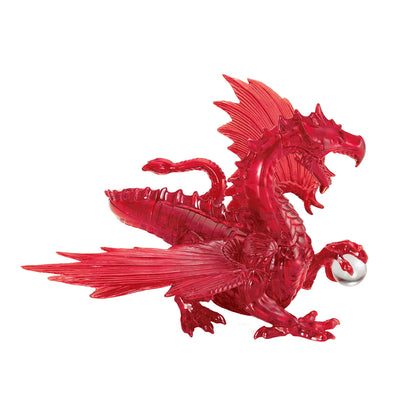 BePuzzled Red Dragon 3D Crystal Puzzle - 56 Pieces