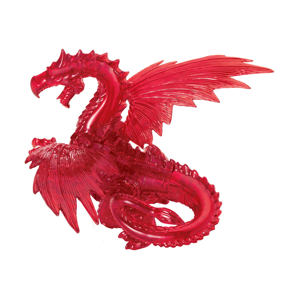 BePuzzled Red Dragon 3D Crystal Puzzle - 56 Pieces