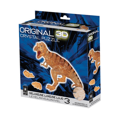 BePuzzled 3D Crystal T-Rex Puzzle - 49 Pieces