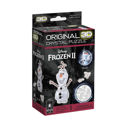 BePuzzled Disney Frozen II Olaf 3D Crystal Puzzle - 39 pcs