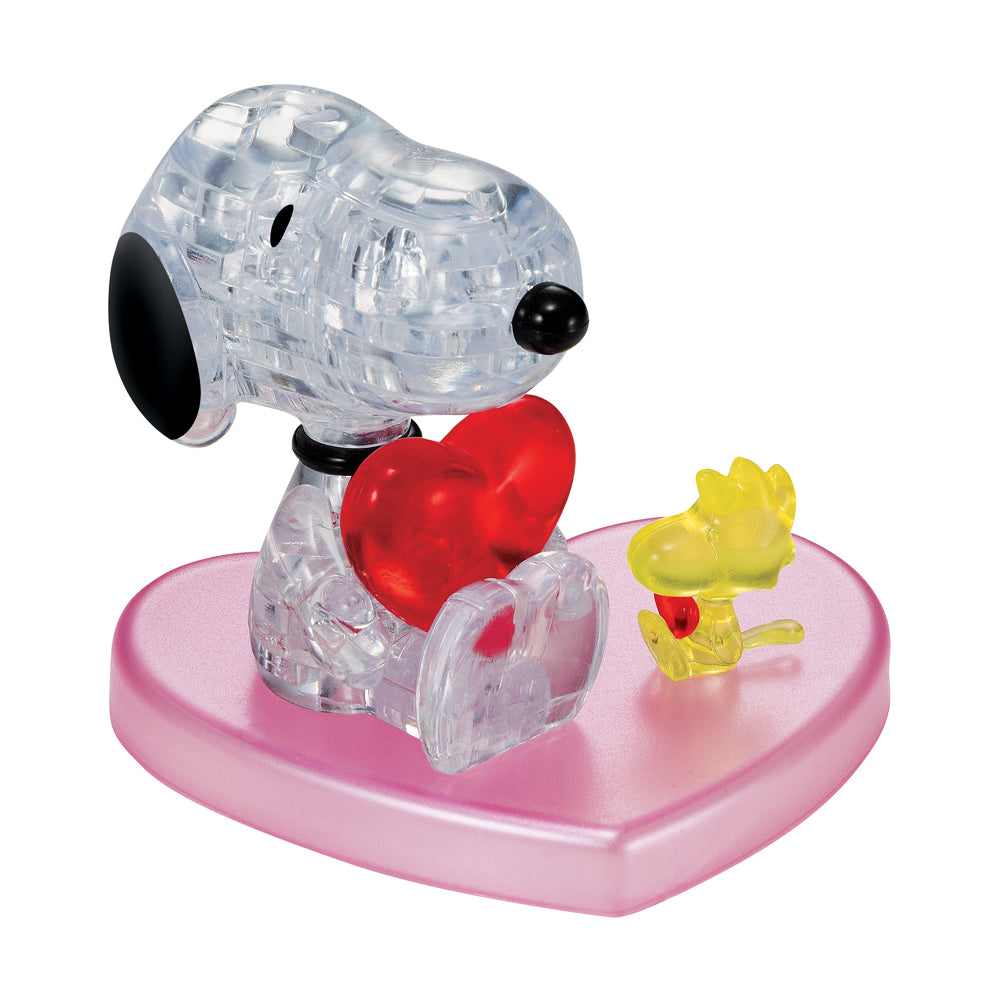 BePuzzled Peanuts Snoopy and Woodstock 3D Crystal Puzzle - 35 pc