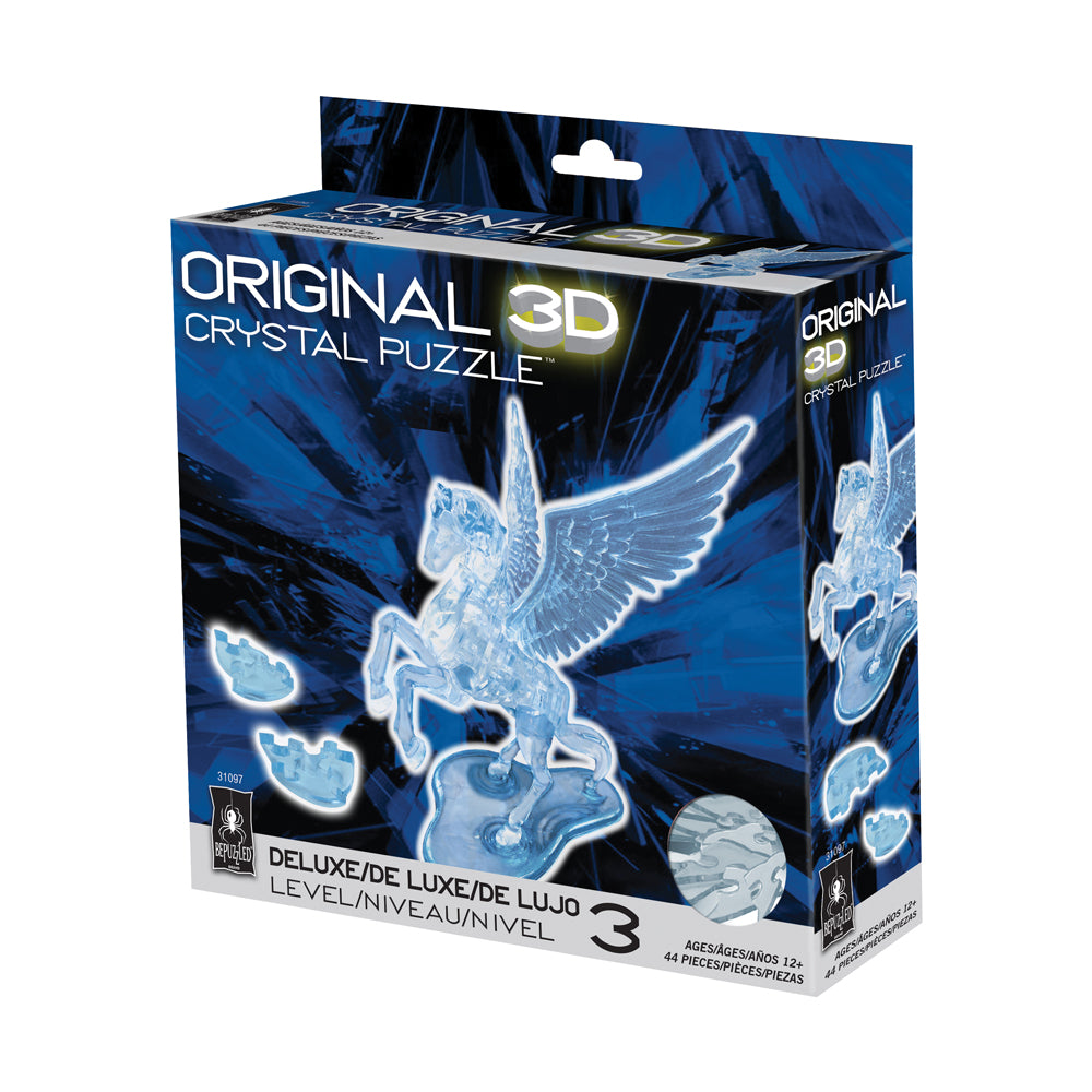 BePuzzled Pegasus 3D Crystal Puzzle - 44 pcs