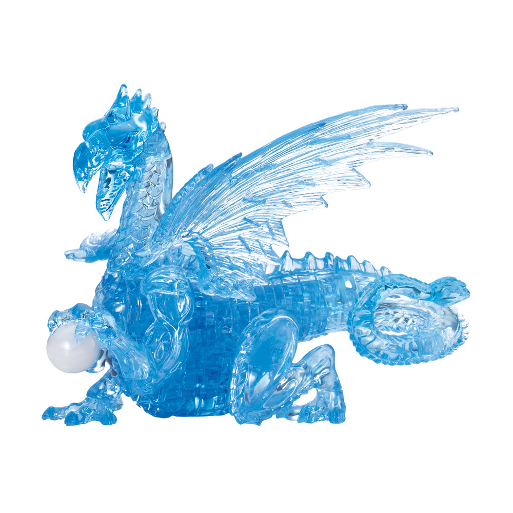 BePuzzled Blue Dragon 3D Crystal Puzzle - 56 Pieces